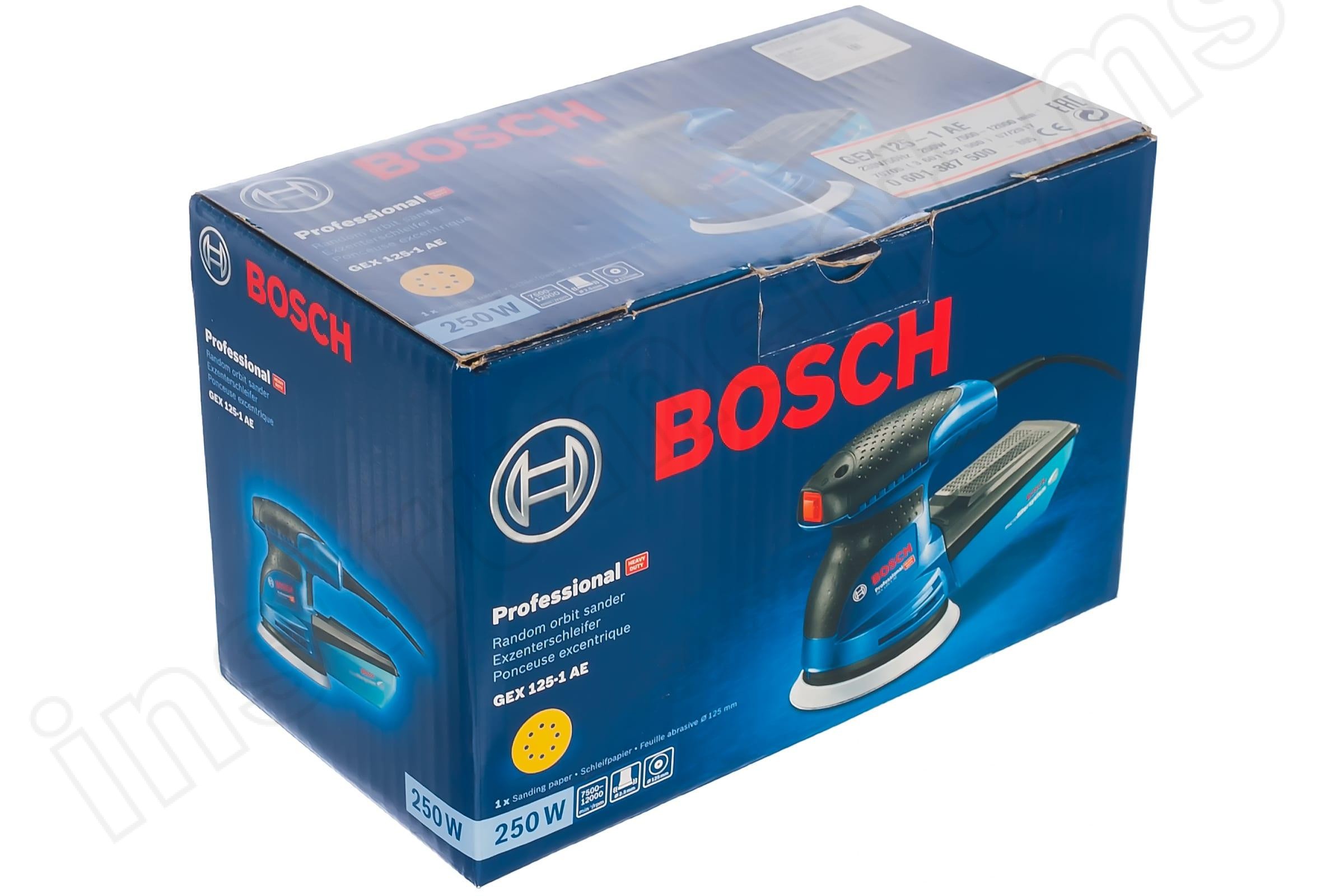 Шлифмашина эксцентриковая Bosch HD GEX 125-1 AЕ - фото 9
